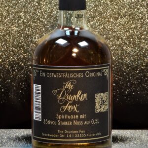The Drunken Fox "Starke Nuss" - Haselnuss Schnaps 500ml