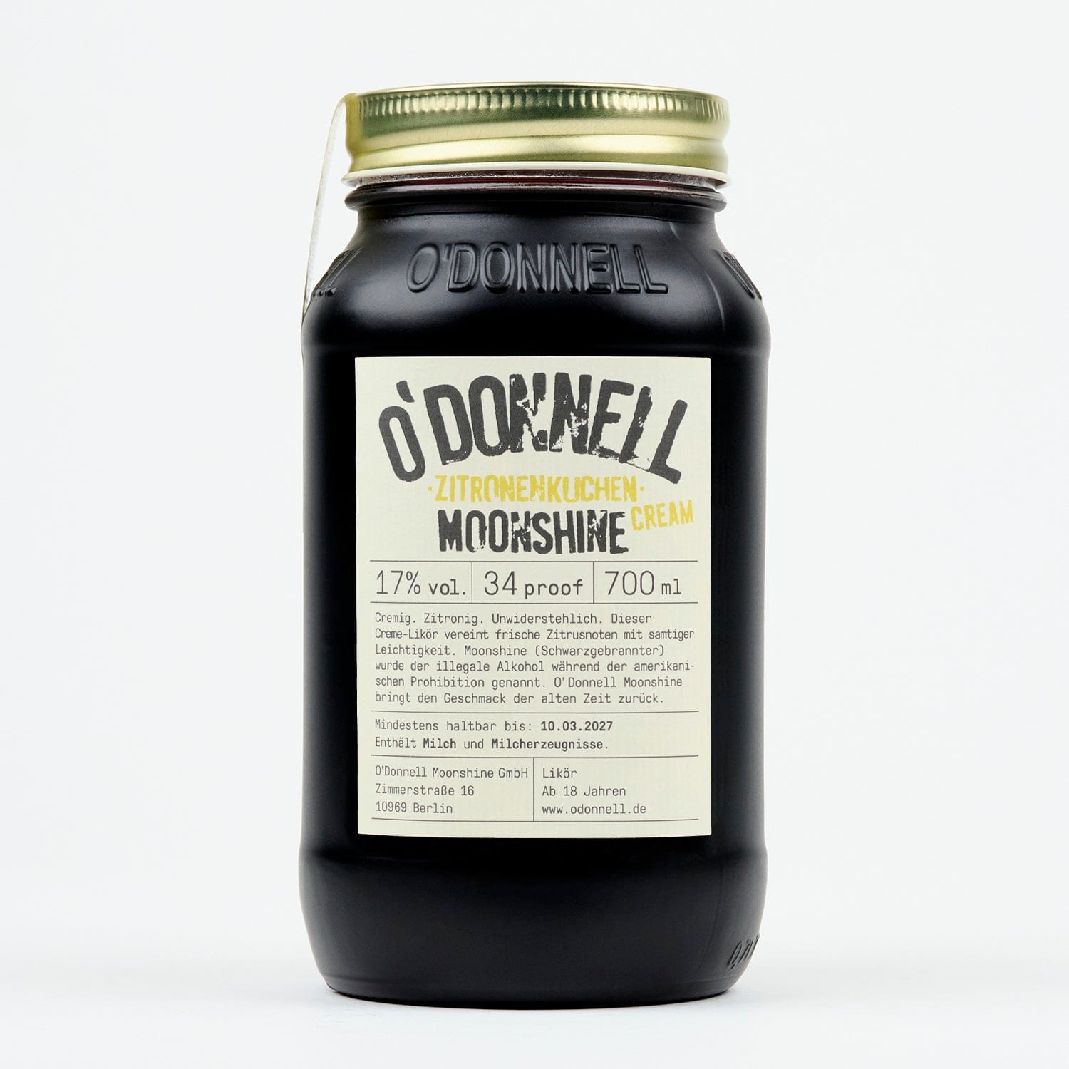 O`Donnell Zitronenkuchen Cream 700ml