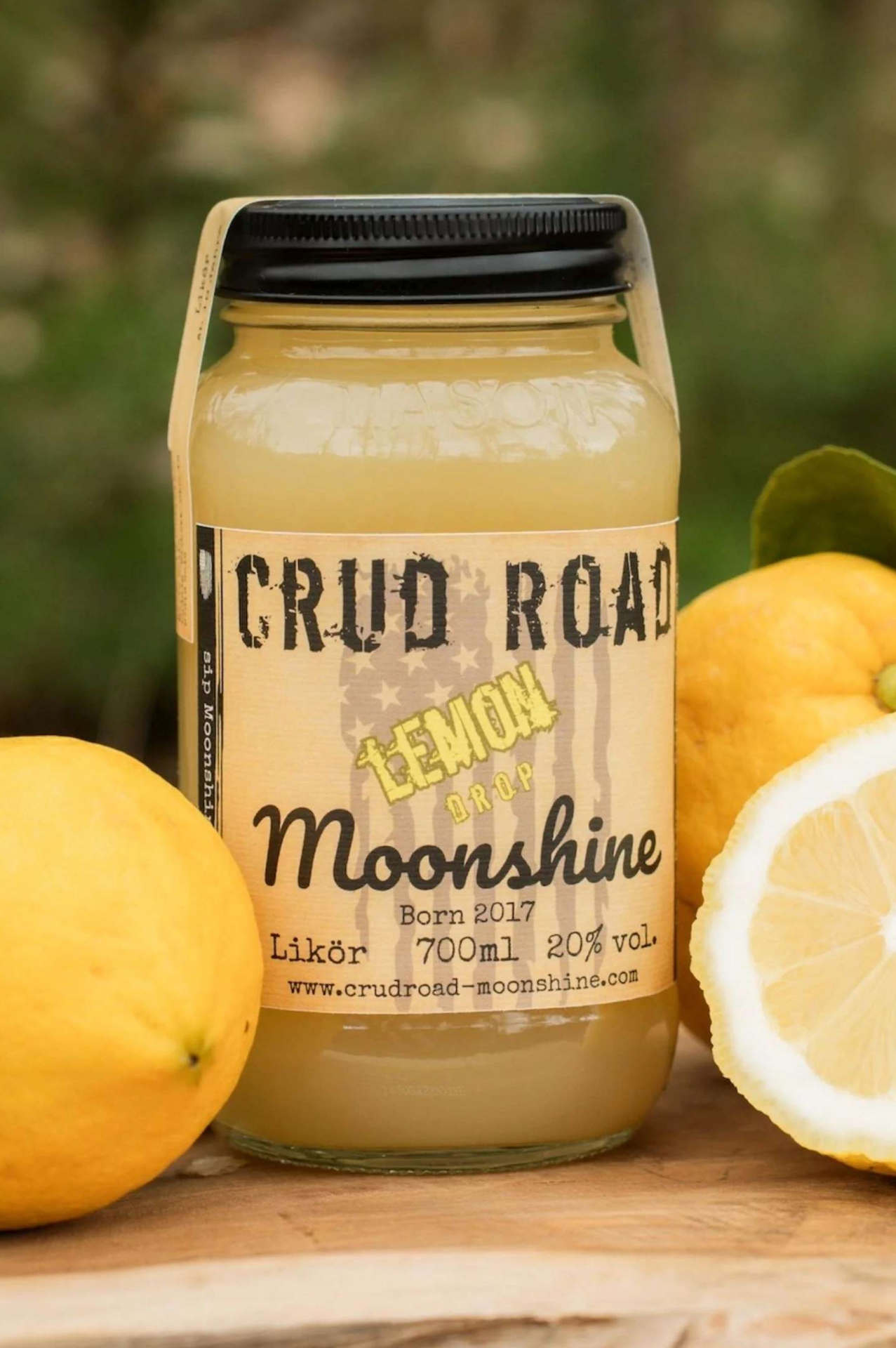 Crud Road Moonshine - Lemon Drop 700ml mit Ausgießer